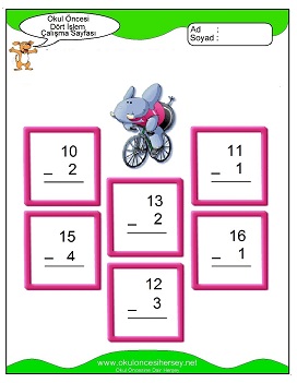 İşlemler yaprak test